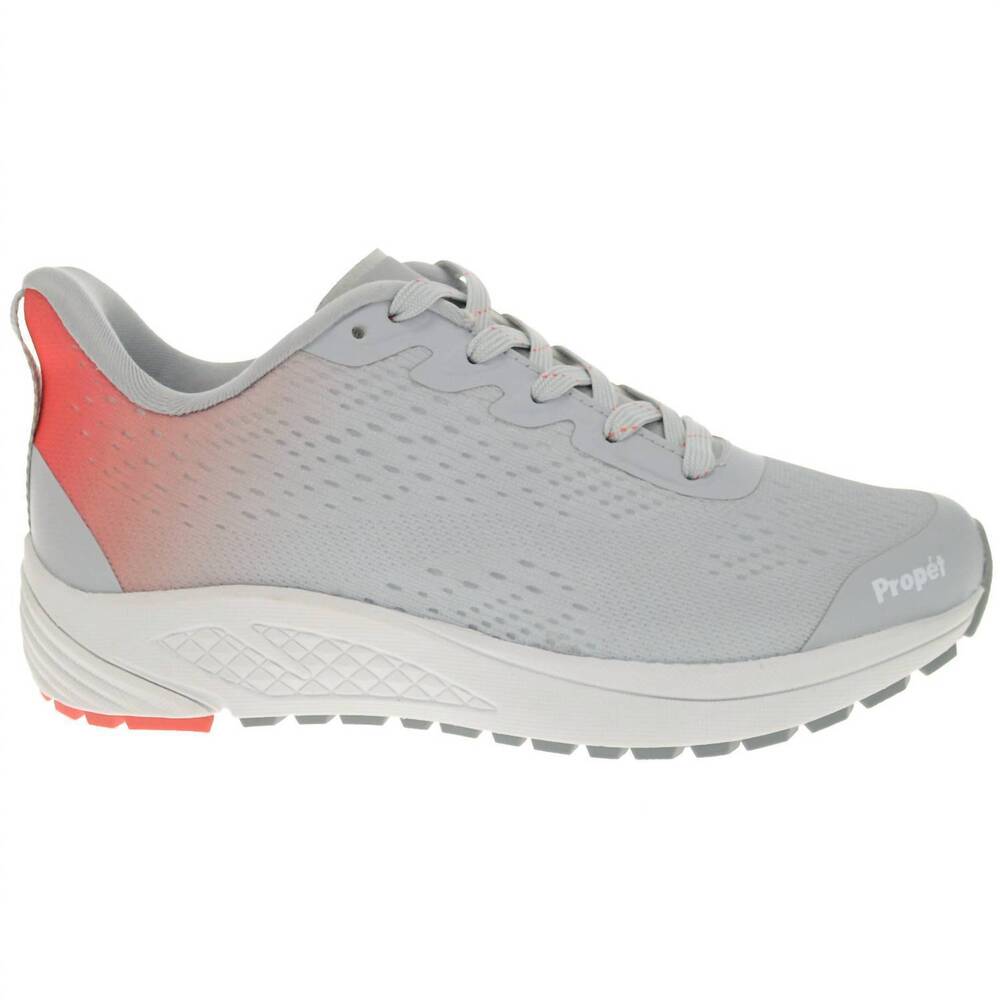 NEW PROPET women's one evolve shoes - 4e in grey/coral
